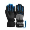 Gants Ski Reusch Flash Gore-tex Junior Black Melange / Brillant Blue