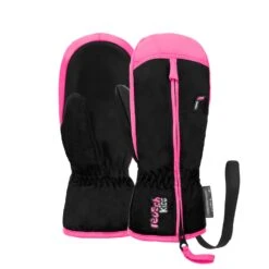Moufle Reusch Ben Black / Knockout Pink