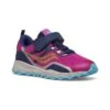 Chaussure Saucony Peregrine 12 Shield A/C Sneaker Navy Pink Turquoise