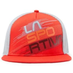 Casquette La Sportiva Trucker Hat Stripe Evo Goji/cloud