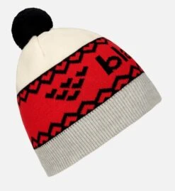 Bonnet Black Crows Crista Red