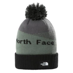 Bonnet The North Face RECYCLED POM POM TNFMGRYHTR/TNFB/LRLWRTHGN