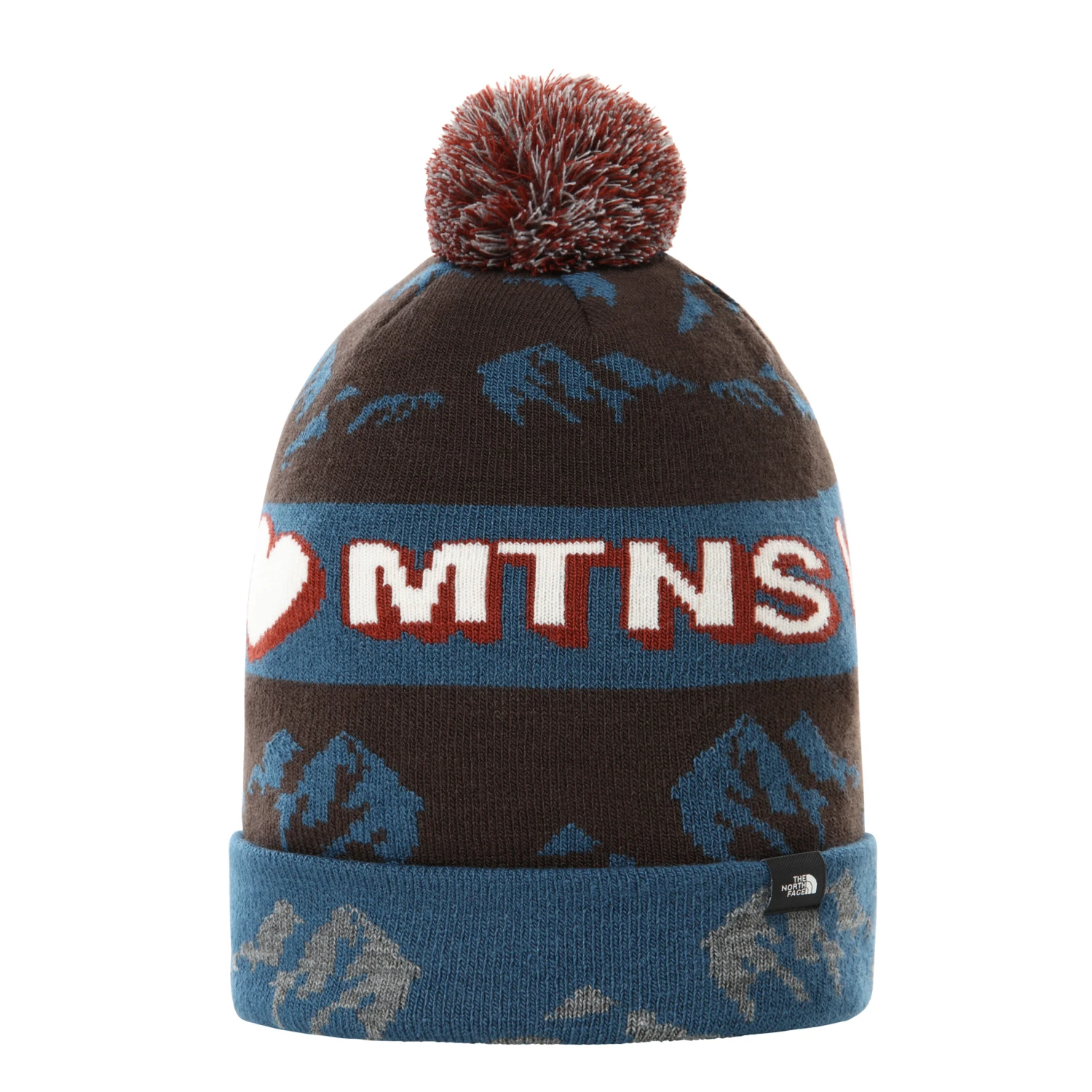 Bonnet The North Face Ski Tuke Deep Brown 1 Bonnet The North Face Ski Tuke Deep Brown