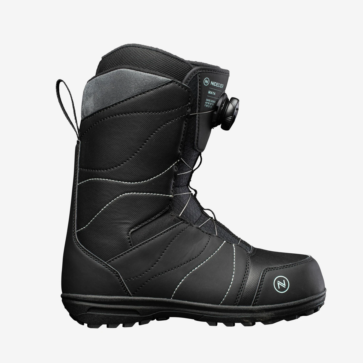 Boots Snowboard Nidecker Maya Black 2 Boots Snowboard Nidecker Maya Black – Image 2