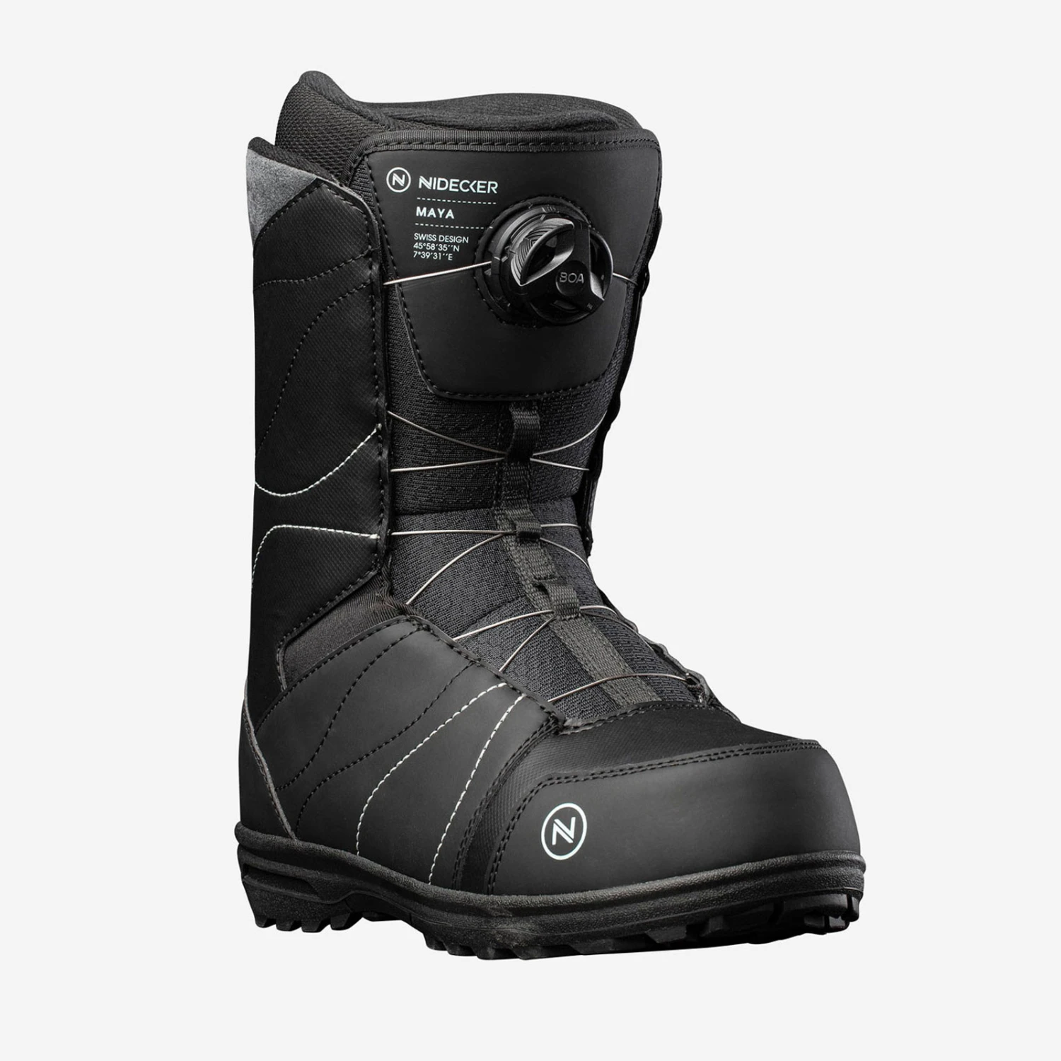 Boots Snowboard Nidecker Maya Black 1 Boots Snowboard Nidecker Maya Black