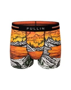 Boxer Pull-in Master Coton Imprime Goldenhour