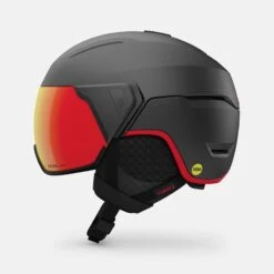Casque Ski Giro Orbit Mips Spherical Matte Graphite/red 8 Casque Ski Giro Orbit Mips Spherical Matte Graphite/red -Quick SnowBoard Magasin casque ski giro aria mips spherical matte black 3