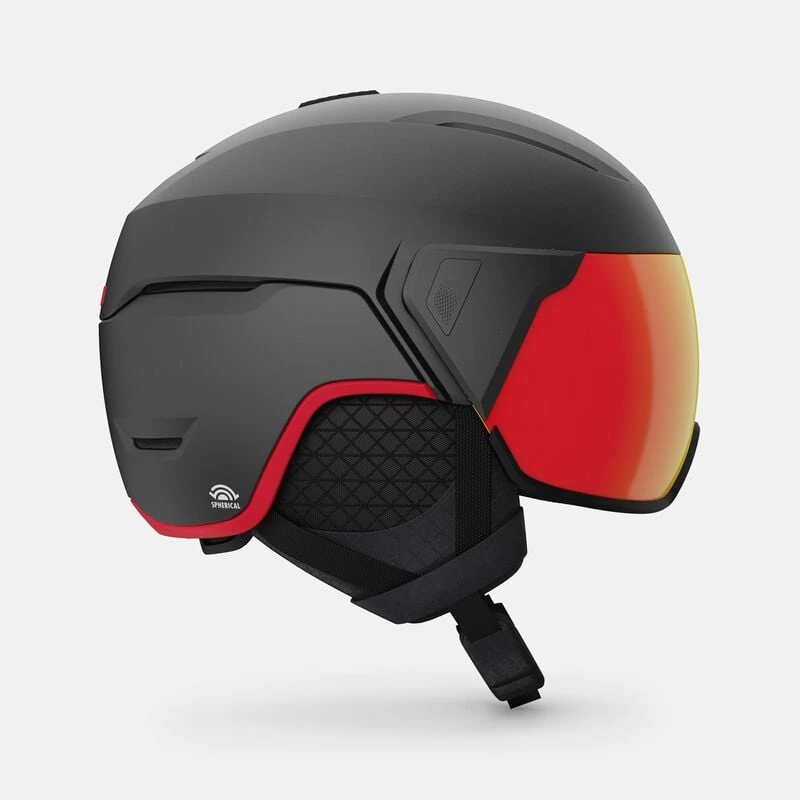 Casque Ski Giro Orbit Mips Spherical Matte Graphite/red 5 Casque Ski Giro Orbit Mips Spherical Matte Graphite/red – Image 5