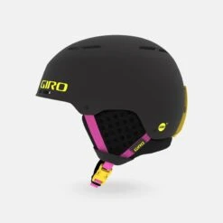 Casque Ski Giro Emerge Mips Mat Black Neon Light
