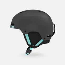 Casque Ski Giro Ledge Fs Mat Charcoal Cool Breeze