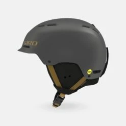 Casque Ski Giro Trig Mips Metallic Coal Tan