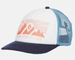 Casquette Black Diamond W Trucker White Blue Ash