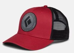 Black Diamond Casquette Bleck Diamond Bd Trucker Red Rock Black