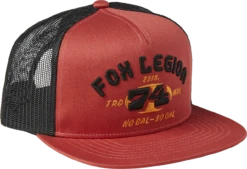 Casquette Fox At Bay Snapback Red Clay