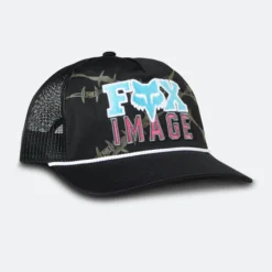 Casquette Fox Barb Wire Snapback Black
