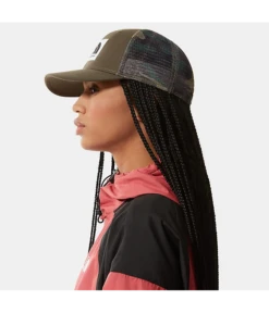 Casquette The North Face Deep Fit Mudder Trucker New Taupe Green -Quick SnowBoard Magasin casquette the north face deep fit mudder trucker new tau 2