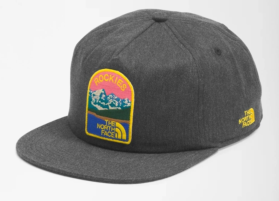 Casquette The North Face Embroidered Earthscape Ball Tnf Dark Grey Heather 1 Casquette The North Face Embroidered Earthscape Ball Tnf Dark Grey Heather