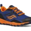 Chaussure Saucony Peregrine 12 Shield Sneaker Navy Orange