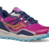 Chaussure Saucony Peregrine 12 Shield Sneaker Navy Pink Turquoise