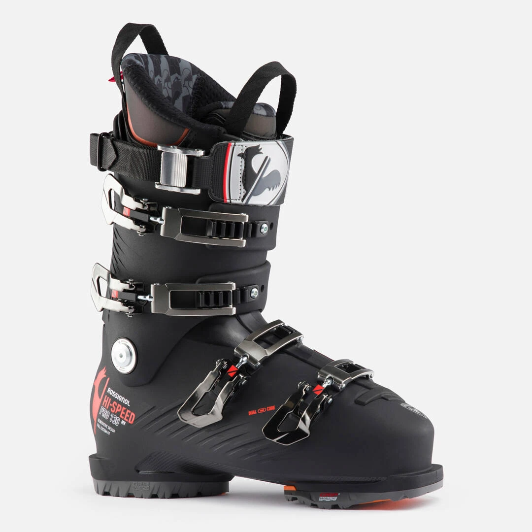 Chaussure Ski Rossignol Hi-speed Pro 130 Ca Mv Gw Black Red 1 Chaussure Ski Rossignol Hi-speed Pro 130 Ca Mv Gw Black Red