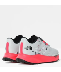 Chaussure The North Face M Vectiv Eminus TNF WHITE TRAIL MARKER PRINT/BRILLIANT CORAL -Quick SnowBoard Magasin chaussure the north face M vectiv eminus 1