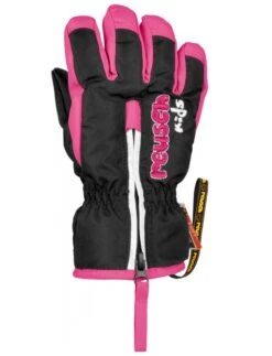 Gants Reusch Ben Black Knockout Pink