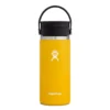 Gourde Hydro Flask 16 OZ WIDE MOUTH WITH FLEX SIP LID SUNFLOWER