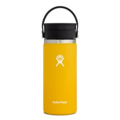 Gourde Hydro Flask 16 OZ WIDE MOUTH WITH FLEX SIP LID SUNFLOWER