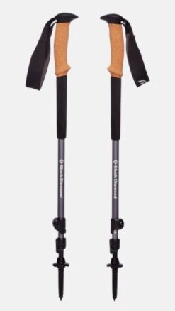 Paire De Baton Black Diamond Trail Cork Trekking Granite