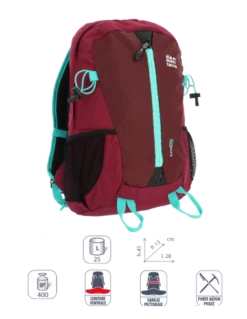 Sac Elementerre Sunny 25 Prune