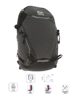 Sac Elementerre Talca 25 L Noir