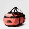 Sac The North Face Base Camp Duffel Retro Orange-TNF Black Taille M