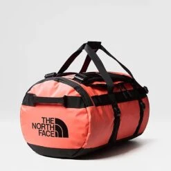 Sac The North Face Base Camp Duffel Retro Orange-TNF Black Taille M