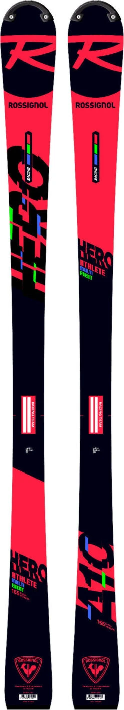 Rossignol Ski Hero Athlete Multievent + Fixation Nx 7 Gw Rtl B73 Black Icon