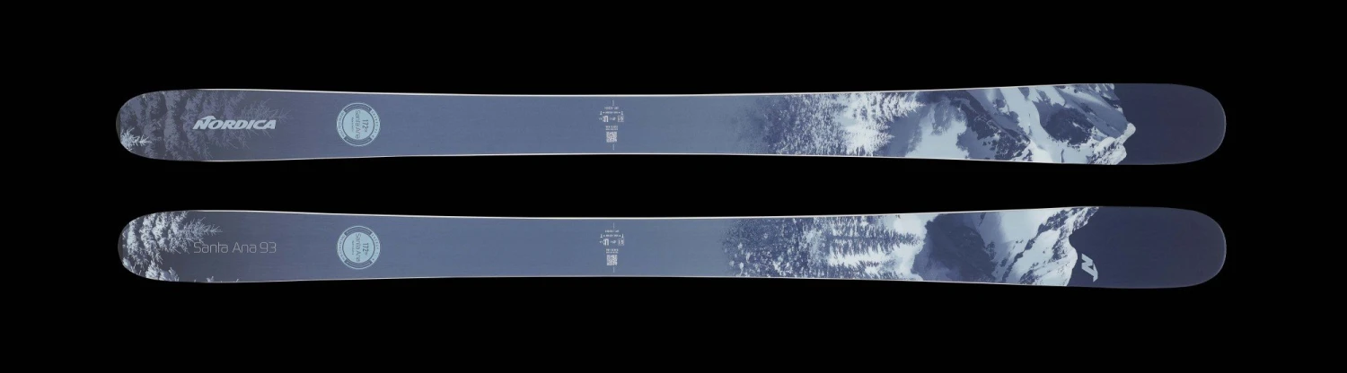 Ski Nordica Santa Ana 93 2022 + Fixation 1 Ski Nordica Santa Ana 93 2022 + Fixation