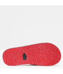 Tongs The North Face M Base Camp Flip Flop II Tnf Red Tnf Black -Quick SnowBoard Magasin tongs the north face M base camp flip flop II tnf red tn 2
